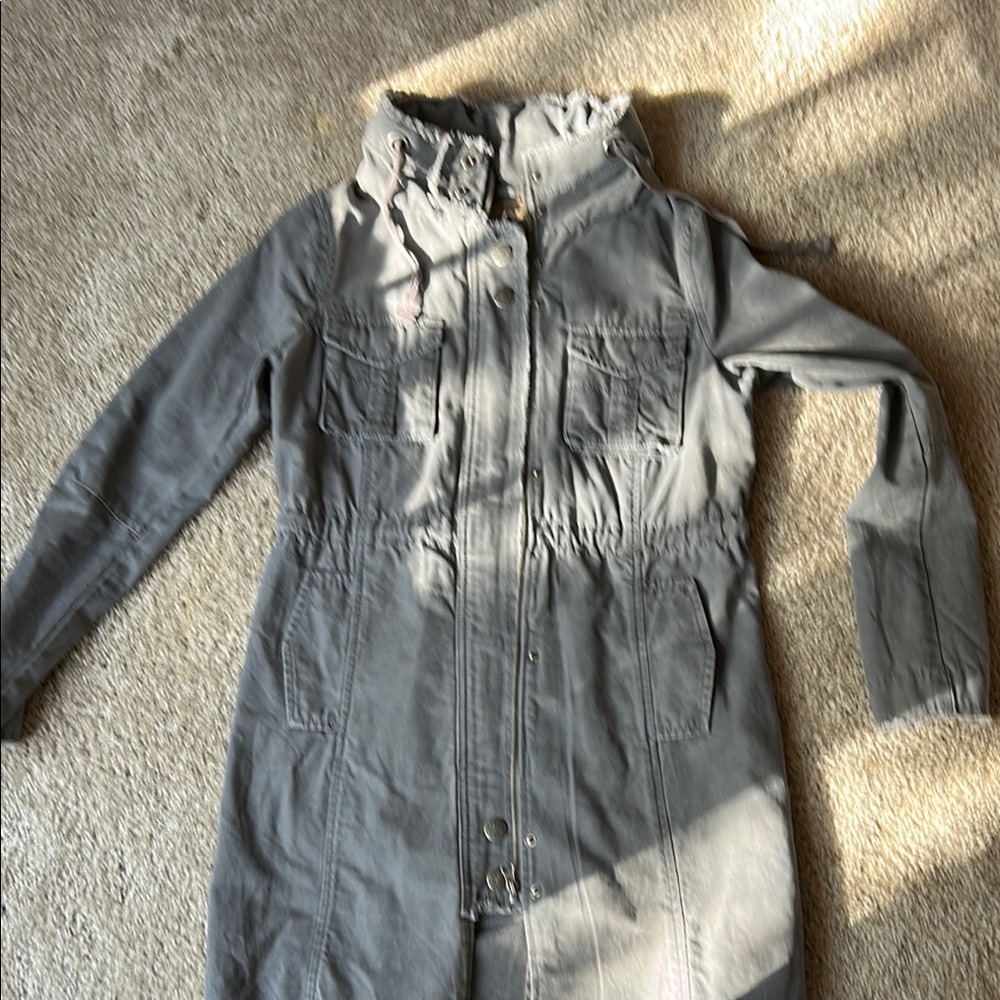 BB Dakota long jacket with hidden hood